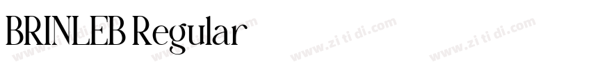 BRINLEB Regular字体转换 BRINLEB Regular字体转换